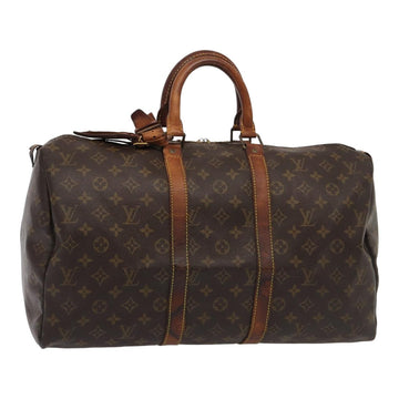 LOUIS VUITTON Monogram Keepall 45 Boston Bag M41428 LV Auth yk13804