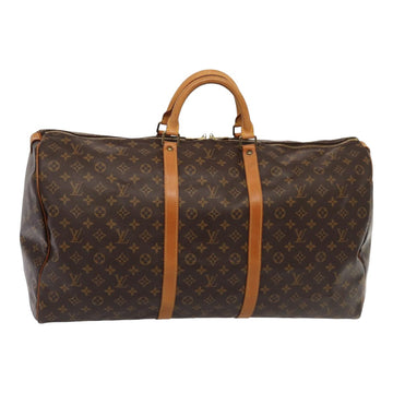 LOUIS VUITTON Monogram Keepall 60 Boston Bag M41422 LV Auth yk13805