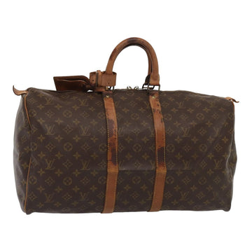 LOUIS VUITTON Monogram Keepall 50 Boston Bag M41426 LV Auth yk13825