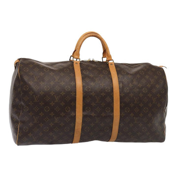 LOUIS VUITTON Monogram Keepall 60 Boston Bag M41422 LV Auth yk13838