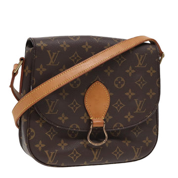 LOUIS VUITTON Monogram Saint Cloud GM Shoulder Bag M51242 LV Auth yk13842