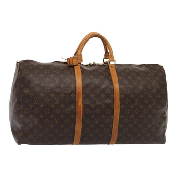 LOUIS VUITTON Monogram Keepall 60 Boston Bag M41422 LV Auth yk13845