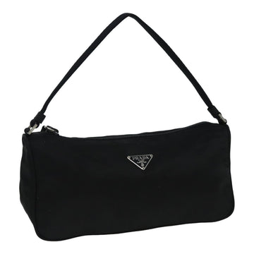 PRADA Accessory Pouch Nylon Black Auth yk13940