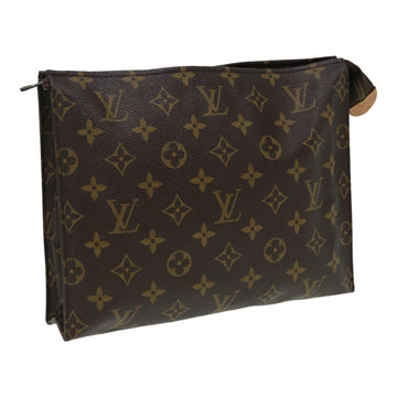 LOUIS VUITTON Monogram Poche Toilette 26 Pouch M47542 LV Auth yk13946