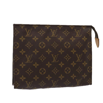 LOUIS VUITTON Monogram Poche Toilette 26 Pouch M47542 LV Auth yk14026