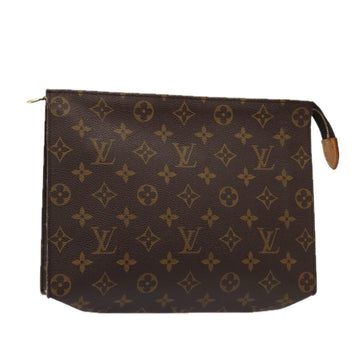 LOUIS VUITTON Monogram Poche Toilette 26 Pouch M47542 LV Auth yk14054