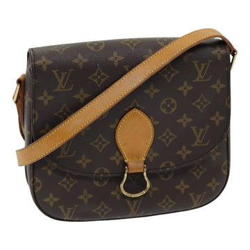 LOUIS VUITTON Monogram Saint Cloud GM Shoulder Bag M51242 LV Auth yk14153