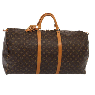 LOUIS VUITTON Monogram Keepall 60 Boston Bag M41422 LV Auth yk14154