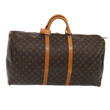 LOUIS VUITTON Monogram Keepall 60 Boston Bag M41422 LV Auth yk14157