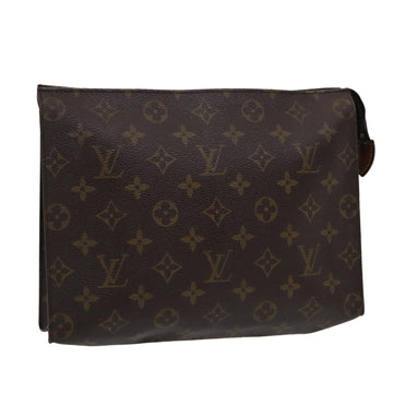 LOUIS VUITTON Monogram Poche Toilette 26 Pouch M47542 LV Auth yk14197