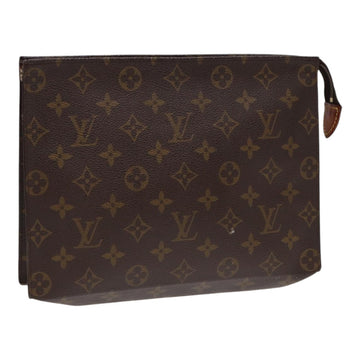 LOUIS VUITTON Monogram Poche Toilette 26 Pouch M47542 LV Auth yk14389