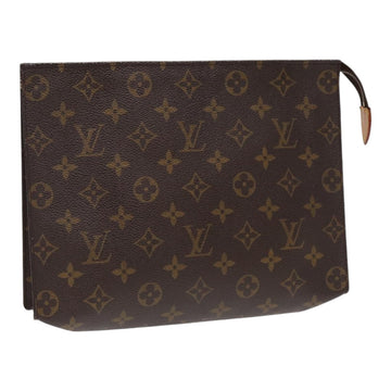 LOUIS VUITTON Monogram Poche Toilette 26 Pouch M47542 LV Auth yk14431