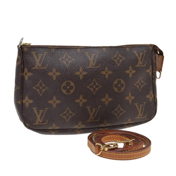 LOUIS VUITTON Monogram Pochette Accessoires Pouch M51980 LV Auth yt1003