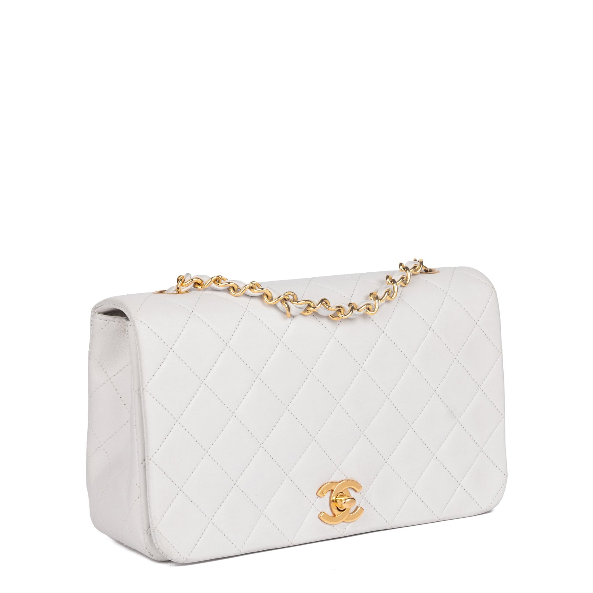 Chanel Vintage Single Flap Lambskin Quilted Shoulder bag – Apalboutique