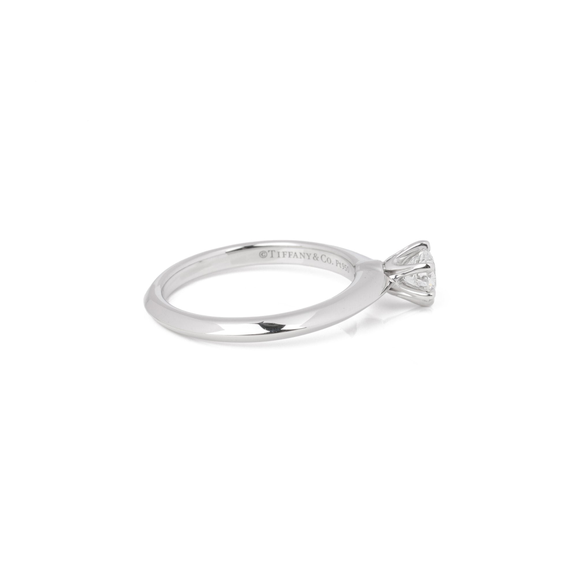 Tiffany & Co Tiffany Setting 038ct Diamond Solitaire Ring