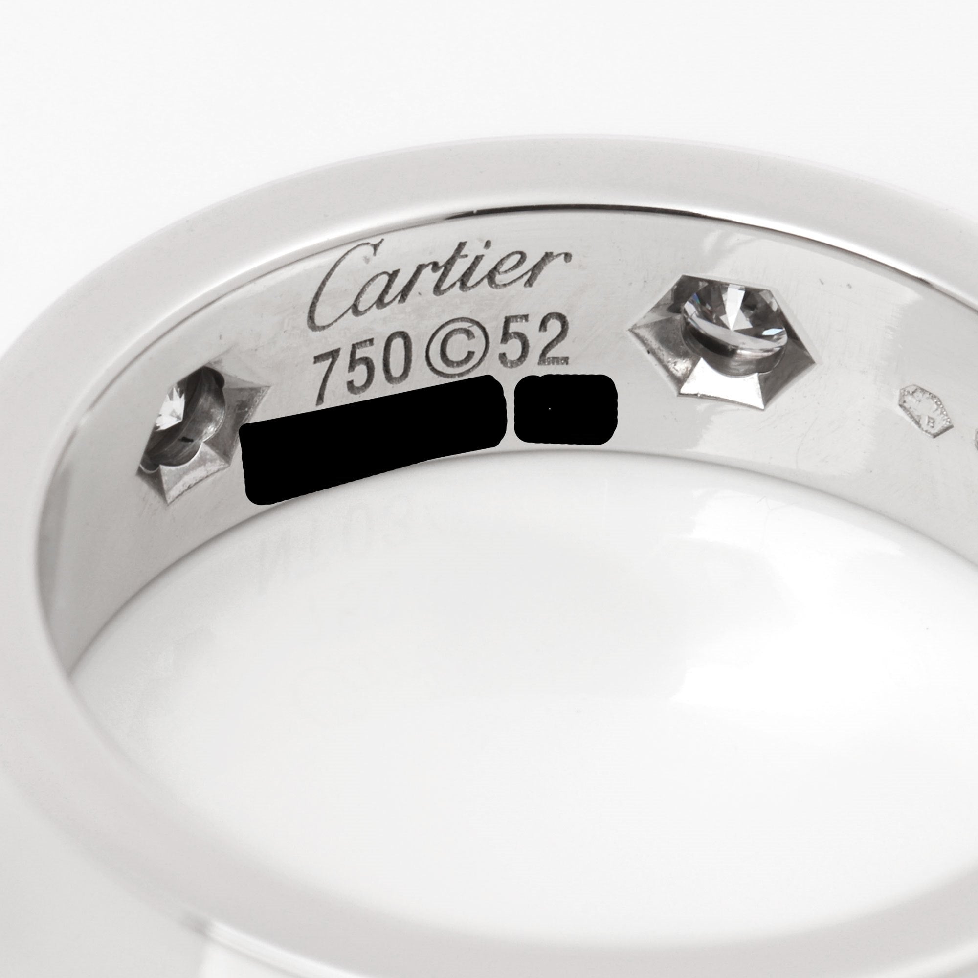 Cartier 6 Diamond Love Ring