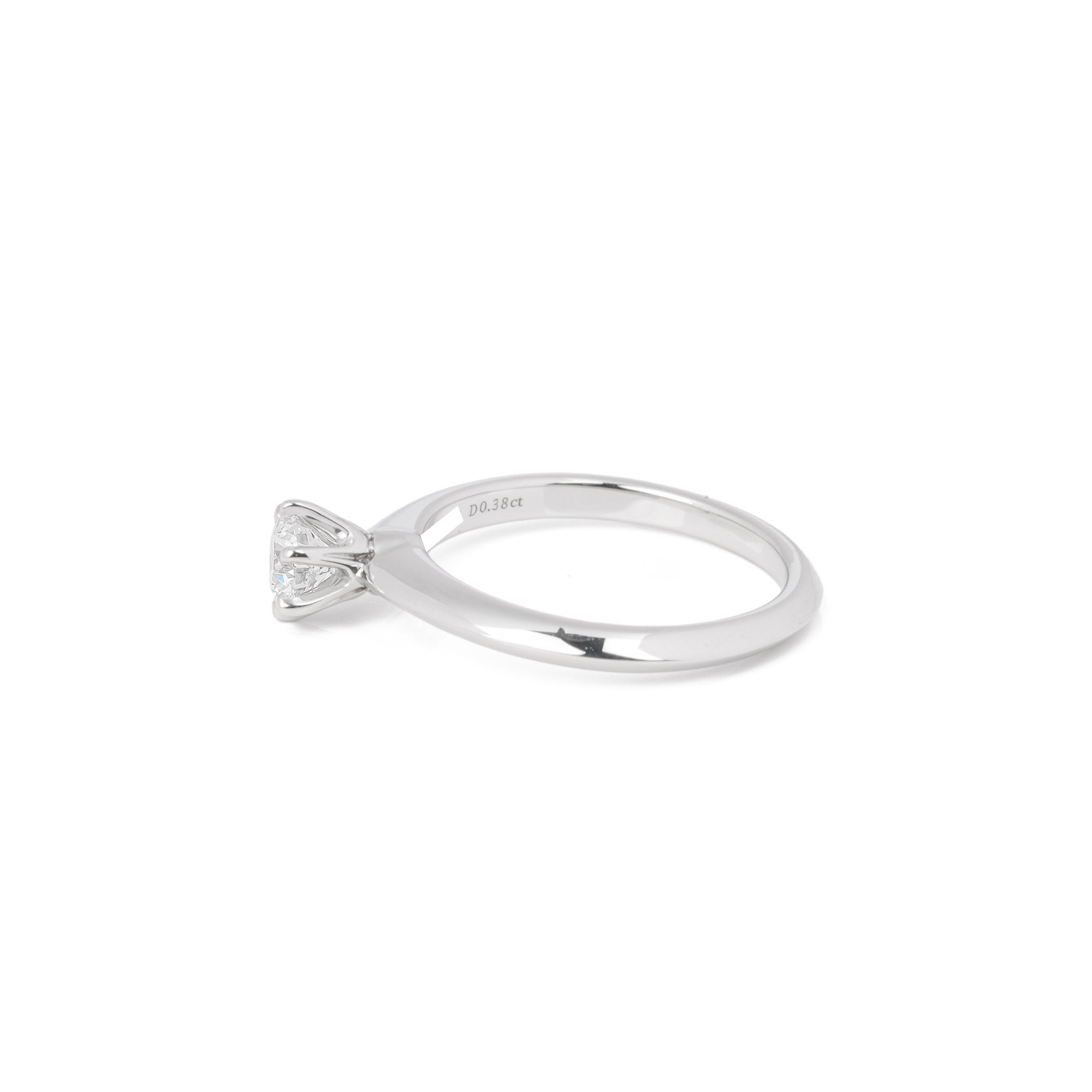 Tiffany & Co Tiffany Setting 038ct Diamond Solitaire Ring