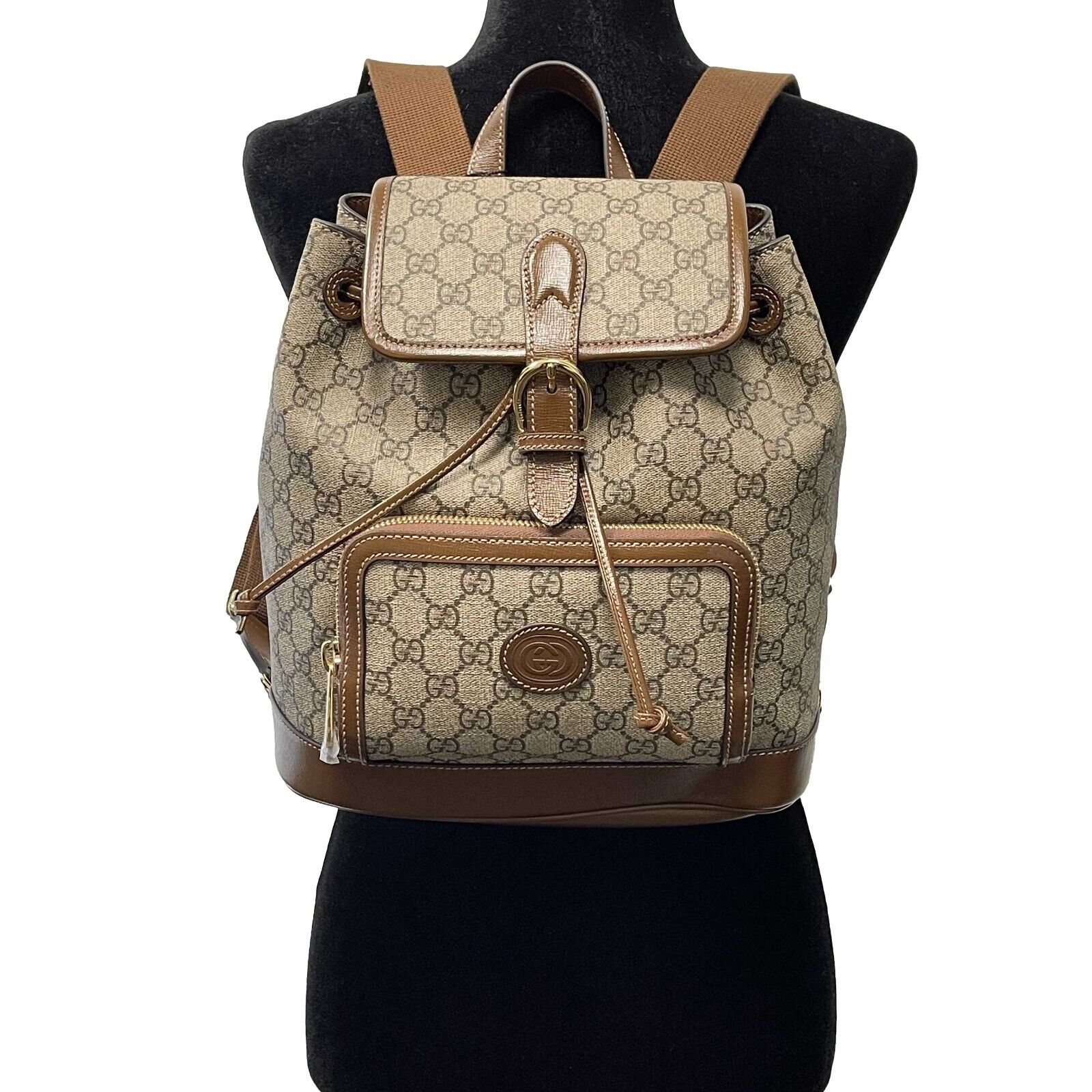 Gucci interlocking g online backpack