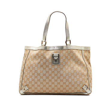 GUCCI GG Canvas Abbey D-Ring Tote Tote Bag