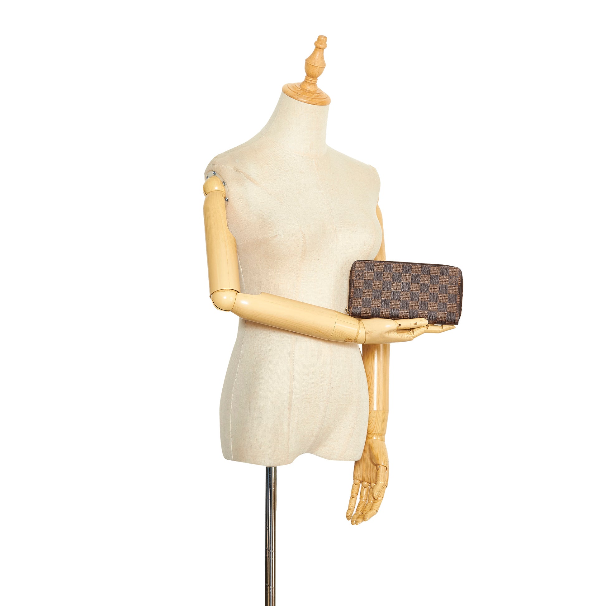 Louis Vuitton Zippy Wallet, Damier Ebene – Couture Cycle