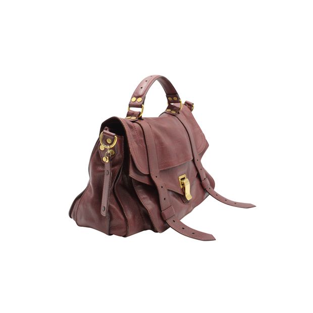 PROENZA SCHOULER Burgundy Ps1 Medium Shoulder Bag