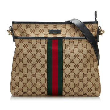 Gucci GG Canvas Web Crossbody Crossbody Bag