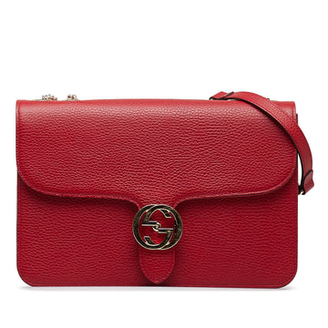 GUCCI Medium Dollar Interlocking G Crossbody Bag