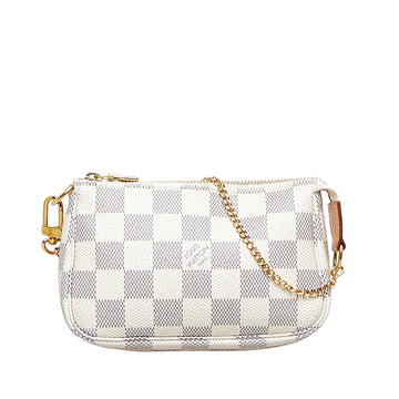 LOUIS VUITTON Damier Azur Mini Pochette Accessoires Baguette