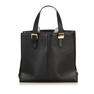 Burberry Leather Tote Bag