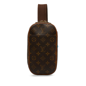 LOUIS VUITTON Monogram Pochette Gange Crossbody Bag