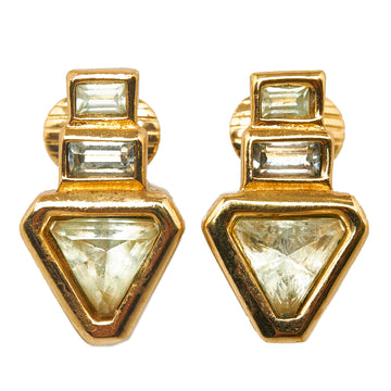 DIOR Gold-Tone Clip-On Earrings Costume Earrings