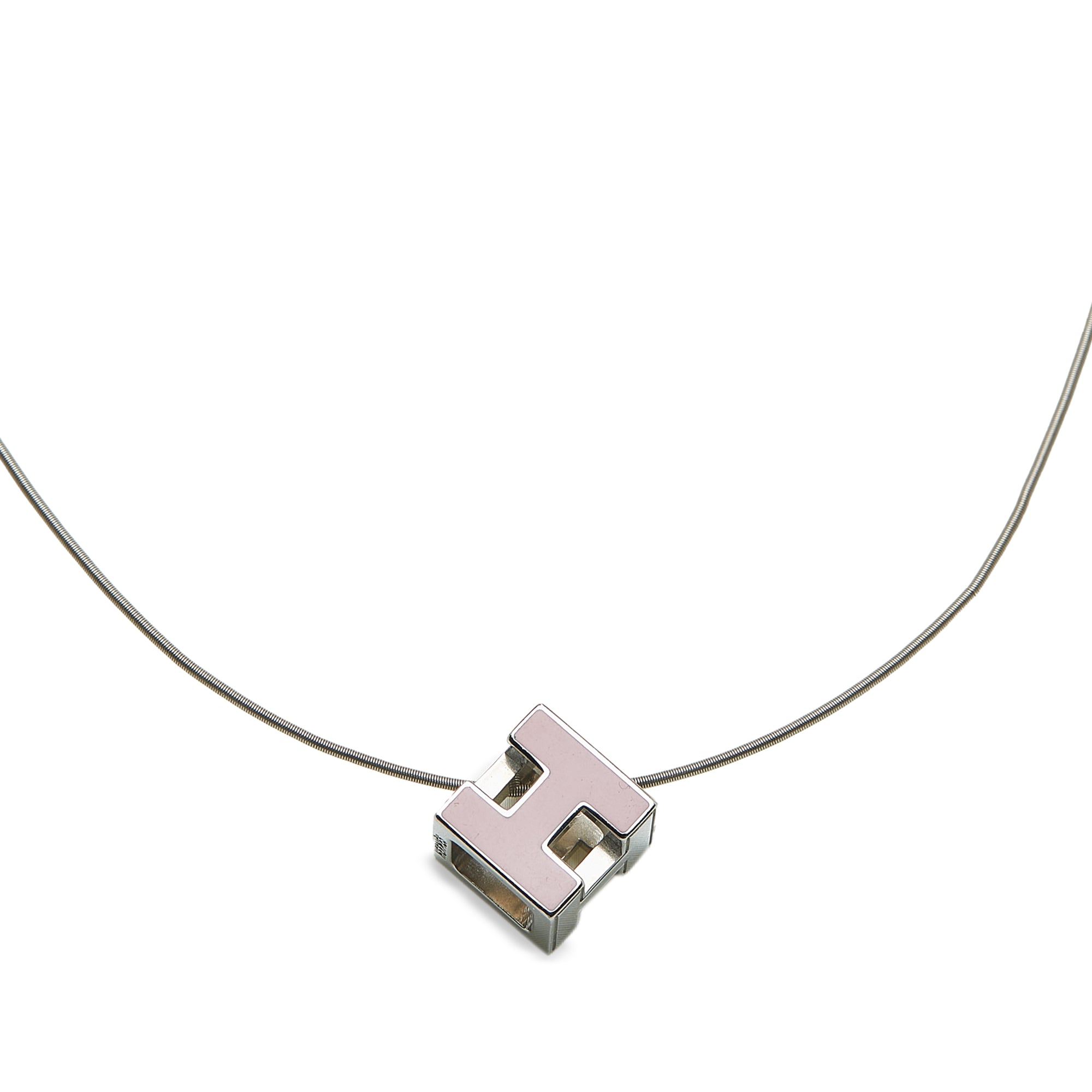 Shop HERMES Hermes ex-libris necklace, medium model (H120340B 00) by  Geneva1 | BUYMA