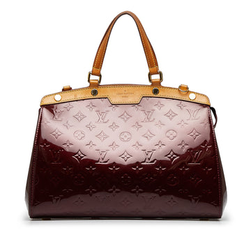 LOUIS VUITTON Monogram Vernis Brea MM Satchel