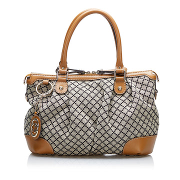 GUCCI Diamante Sukey Satchel