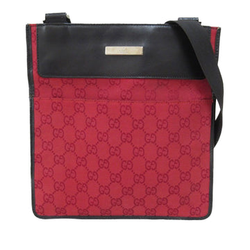 GUCCI GG Canvas Flat Messenger Bag