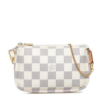 LOUIS VUITTON Damier Azur Mini Pochette Accessoire Baguette