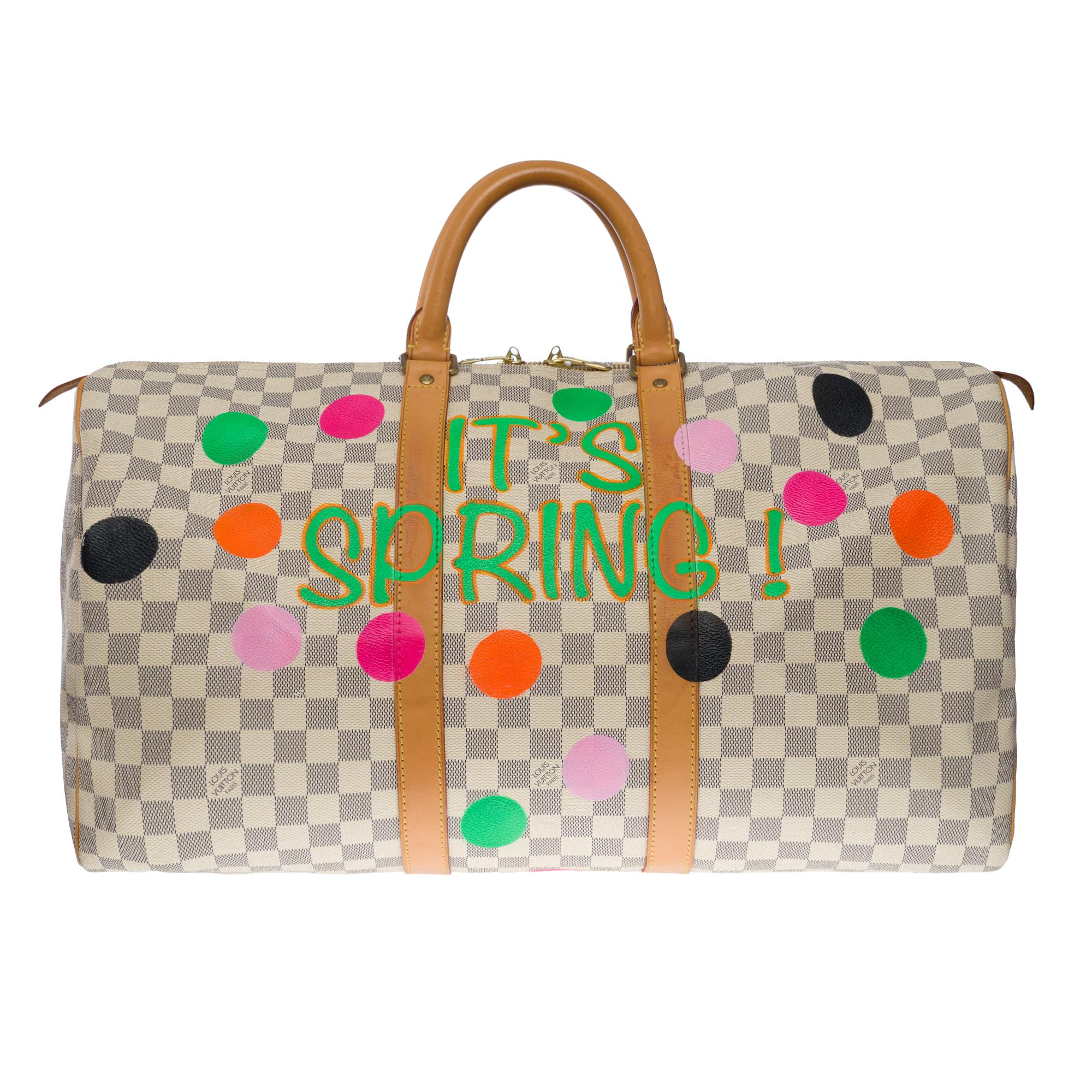 Louis vuitton outlet keepall multicolor