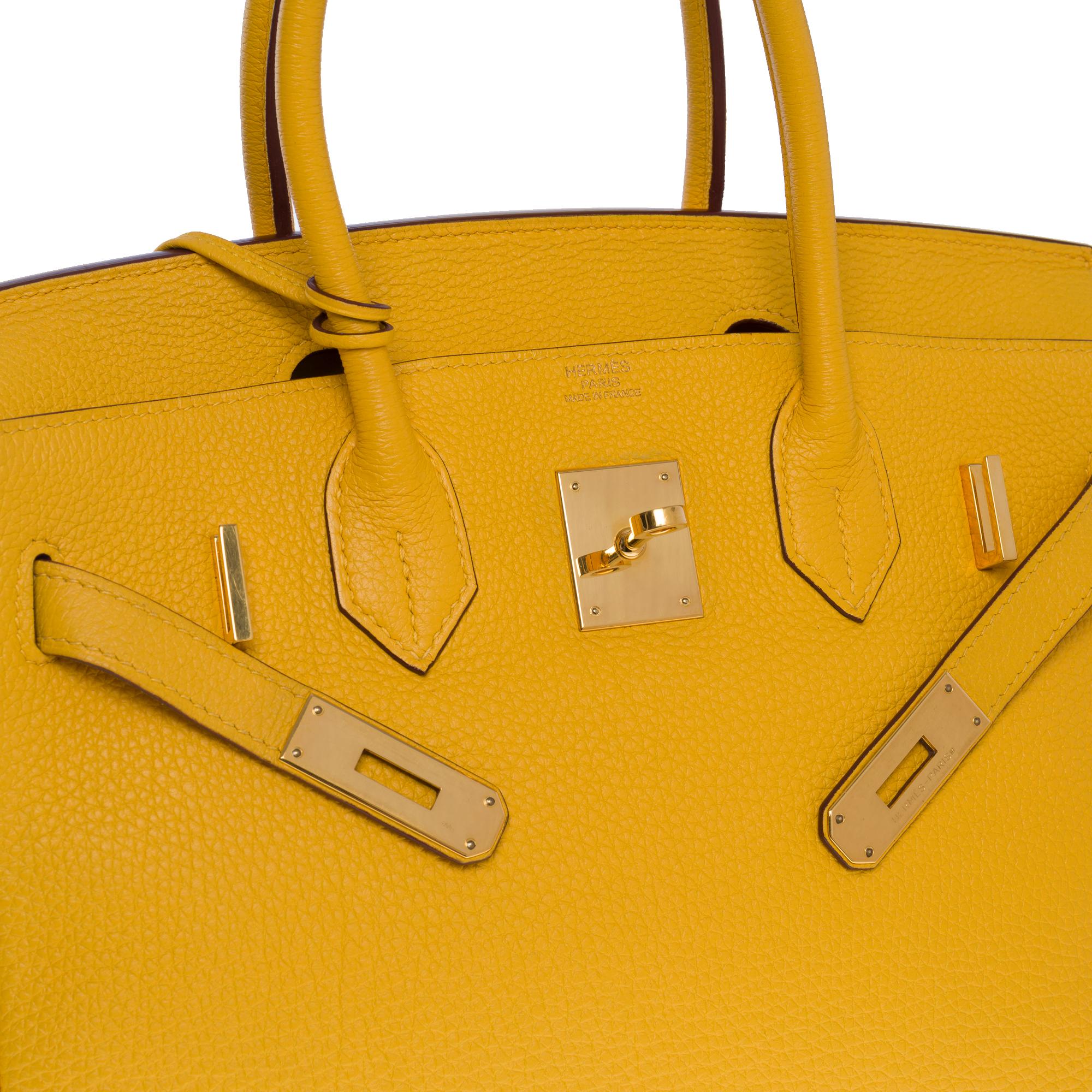 Birkin yellow outlet bag