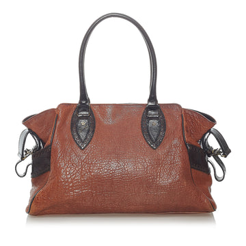 Fendi Selleria Leather Handbag