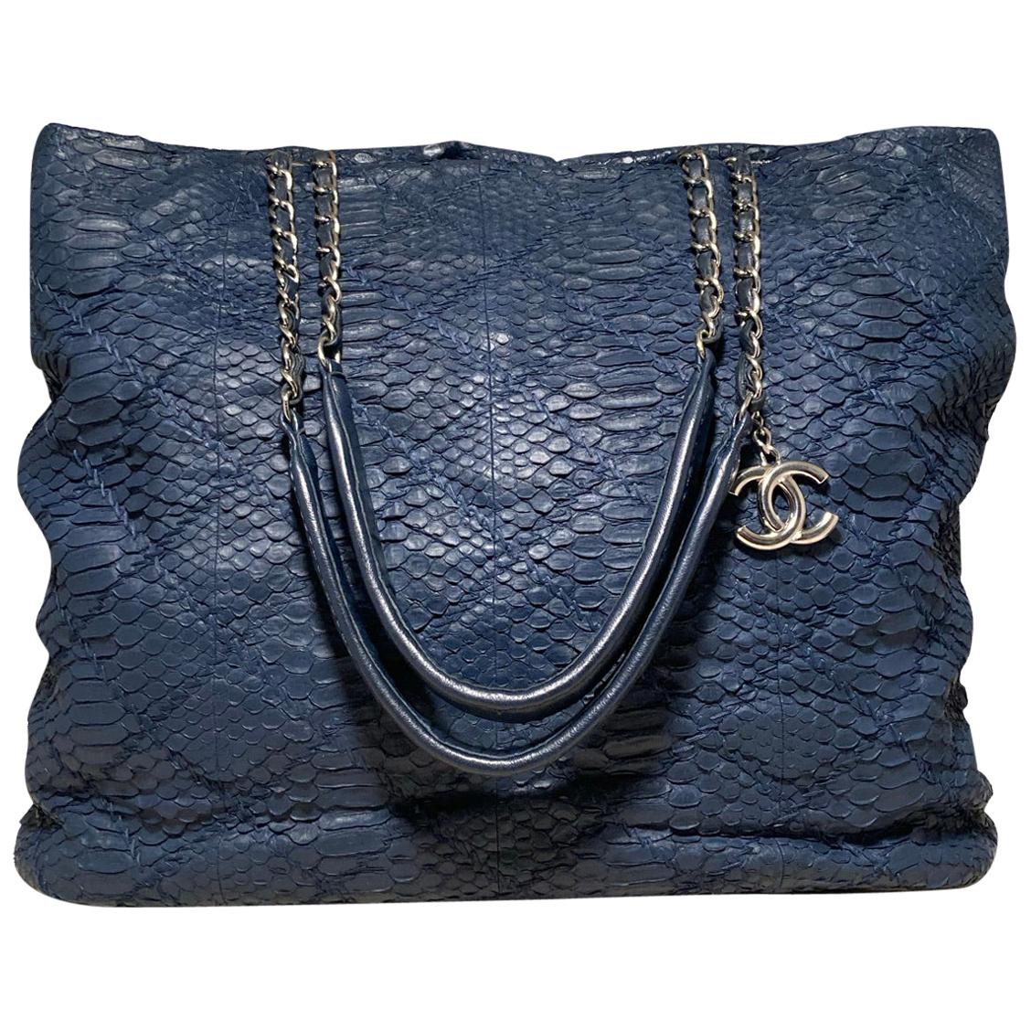 Snakeskin deals chanel bag