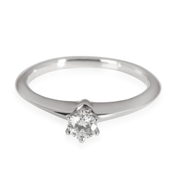 TIFFANY & CO. Diamond Engagement Ring in 950 Platinum G VS1 0.2 CTW