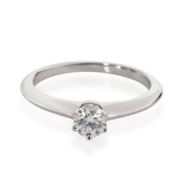 TIFFANY & CO. Diamond Engagement Ring in Platinum Platinum H VS2 0.27 CTW