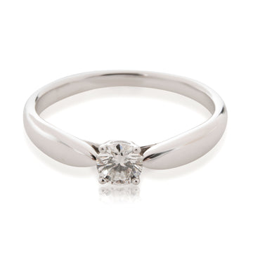 TIFFANY & CO. Harmony Diamond Engagement Ring in Platinum H VS1 0.25 CTW