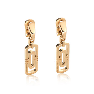 BVLGARI Parentesi Drop Earrings in 18K Yellow Gold