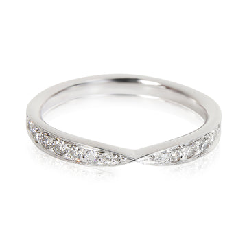 TIFFANY & CO. Harmony Diamond Wedding Band in Platinum 0.23 CTW