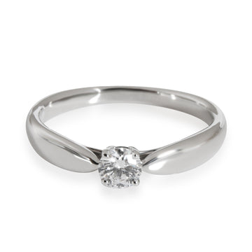 TIFFANY & CO. Harmony Diamond Engagement Ring in Platinum D VVS2 0.21 CTW