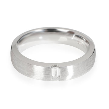 TIFFANY & CO. Baguette Diamond Wedding Band in Platinum 0.15 CTW