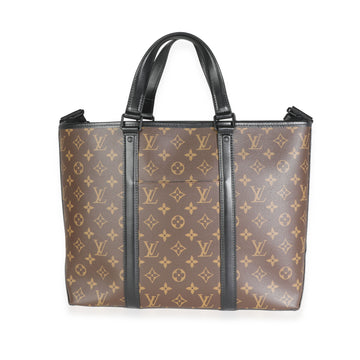 LOUIS VUITTON Monogram Macassar Weekend Tote PM