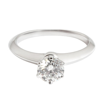 TIFFANY & CO. Diamond Engagement Ring in Platinum H VS1 0.90 CTW