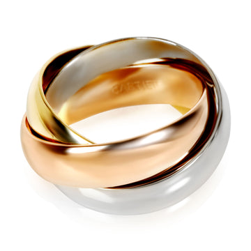 CARTIER Vintage Trinity Ring in 18K 3 Tone Gold